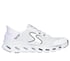 Skechers Slip-ins: GO WALK Glide-Step 2.0, WHITE / BLACK, full