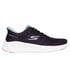 Skechers Slip-ins: GO WALK Now - Khloe, BLACK / PURPLE, full