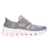 Skechers Slip-ins: Glide-Step Pro, GRIS / NARANJA, full