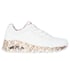 Skechers x JGoldcrown: Uno - Loving Love, WHITE / ROSE GOLD, full