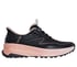 Skechers Slip-ins: Switch Back - Mist, SCHWARZ / ROSA, full