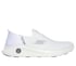 Skechers Slip-ins: GO WALK Anywhere - The Tourist, WHITE / BLACK, full