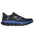Skechers Slip-ins: GO WALK Glide-Step 2.0 - Zac, GRAU / BLAU, full