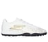 Skechers SKX_1.5 Jr Youth TF, WHITE / BLACK / GOLD, full