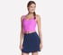 GO FLEX RIB Longline Bra, NEON RÓZSASZÍN / LEVENDULA, full