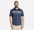 Tropical Breeze Slub Polo, CARVÃO / NAVY, full