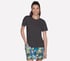 GO DRI SWIFT Tee, ZWART / HOUTSKOOL, full