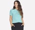 GO DRI SWIFT Tee, MARINE / GROENTE, full