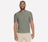 GO DRI All Day Tee, ZÖLD / FEKETE, full