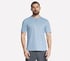 Off Duty Short Sleeve Henley, BLAU, full