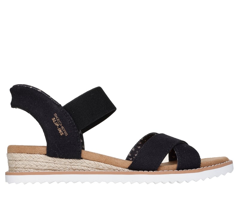 Skechers Slip-ins: BOBS Desert Kiss - Golden Lily, BLACK, fullimage number 0