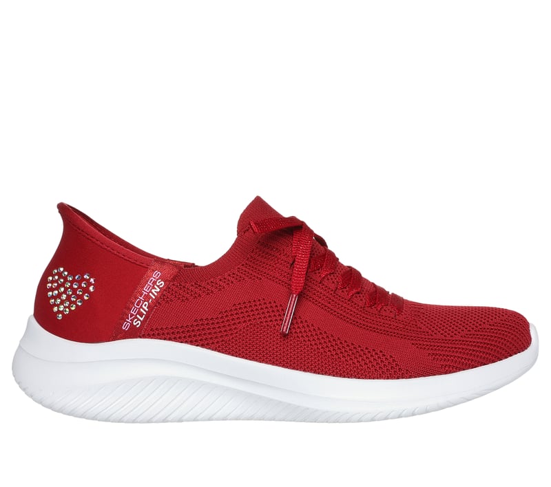 Skechers Slip-ins: Ultra Flex 3.0 - Heart Me, ROOD, fullimage number 0