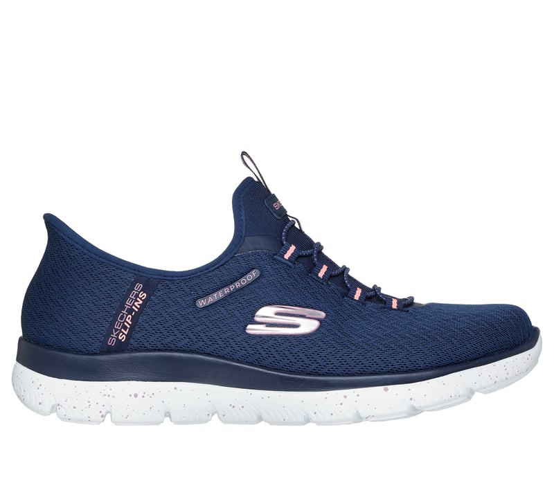 Skechers Slip-ins Waterproof: Summits - Best Choice, NAVY / CORAL, fullimage number 0