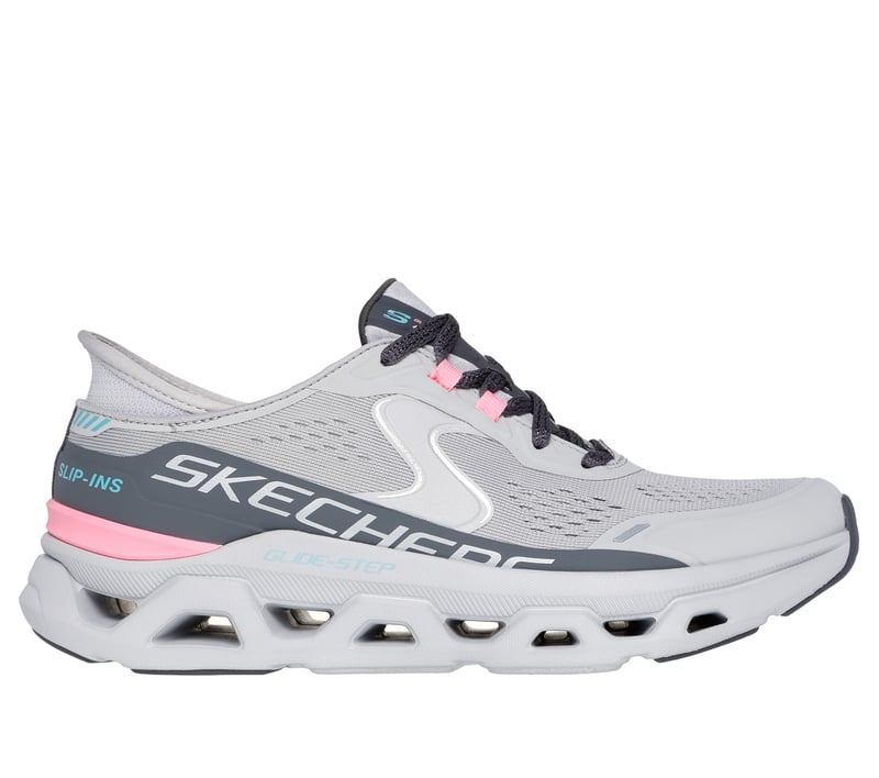 Skechers Slip-ins: Glide-Step Altus, GRAY / PINK, fullimage number 0