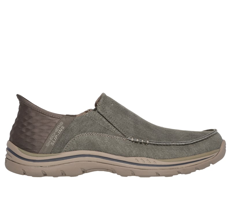 Skechers Slip-ins Relaxed Fit: Expected - Cayson, KHAKI, fullimage number 0