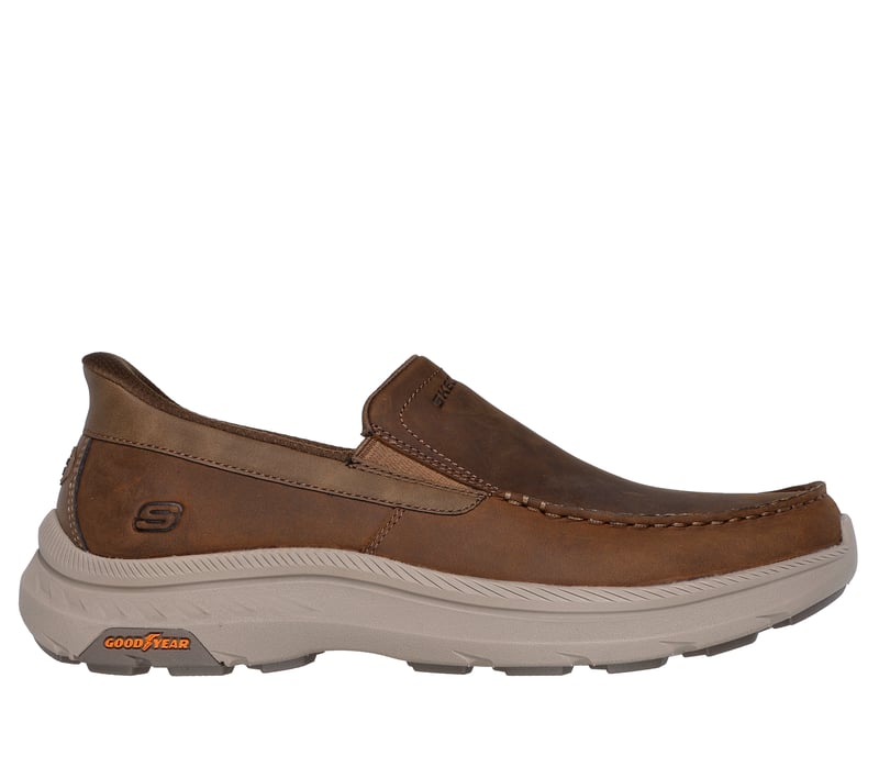 Skechers Slip-ins Relaxed Fit: Pollard - Osgood, MARRONE CHIARO, fullimage number 0