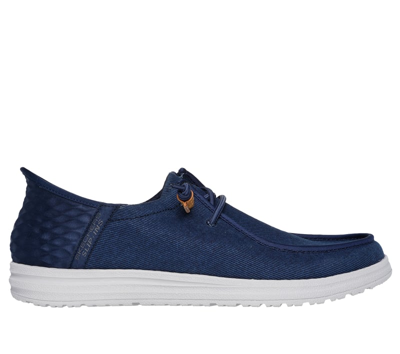 Skechers Slip-ins Relaxed Fit: Melson - Berlaine, SÖTÉTKÉK, fullimage number 0