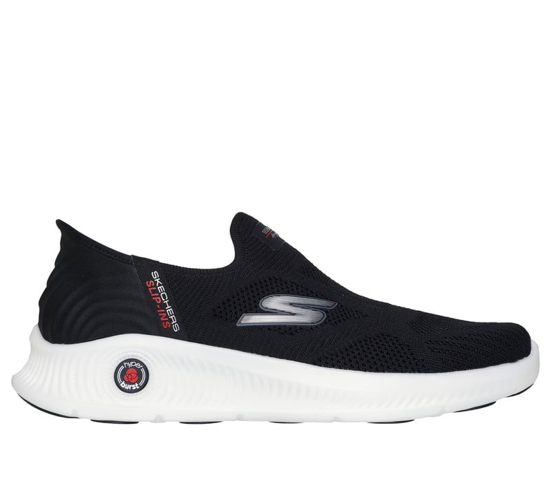Skechers Slip-ins: GO WALK Anywhere - The Tourist, BLACK / WHITE, fullimage number 0