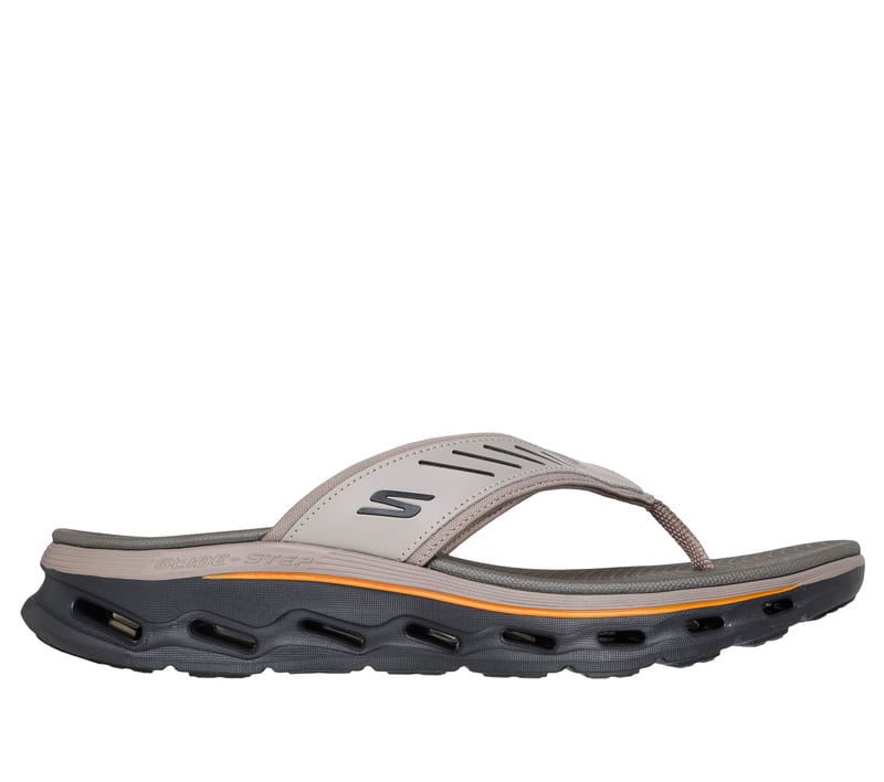GO WALK Glide-Step 2.0 Sandal - Chandler, TAUPE FONCÉ, fullimage number 0