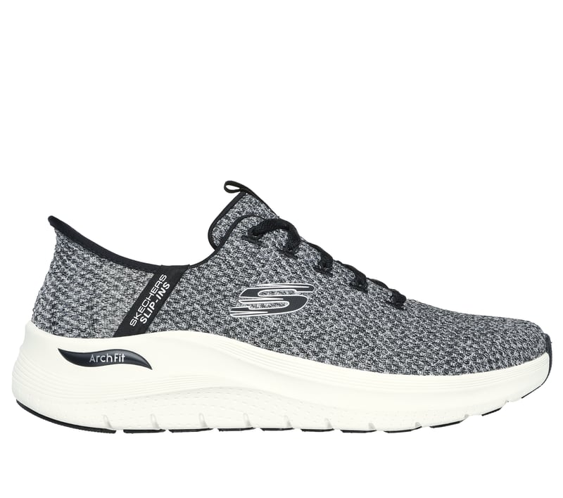 Skechers Slip-ins: Arch Fit 2.0 - Look Ahead, WHITE / BLACK, fullimage number 0