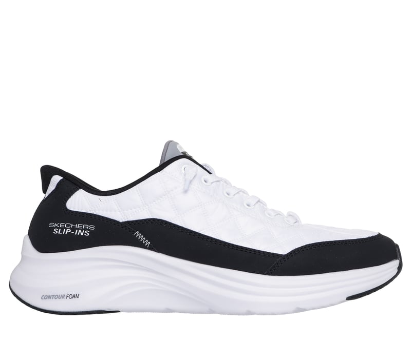 Skechers Slip-ins: Contour Foam - Cozy Fit, WHITE / BLACK, fullimage number 0