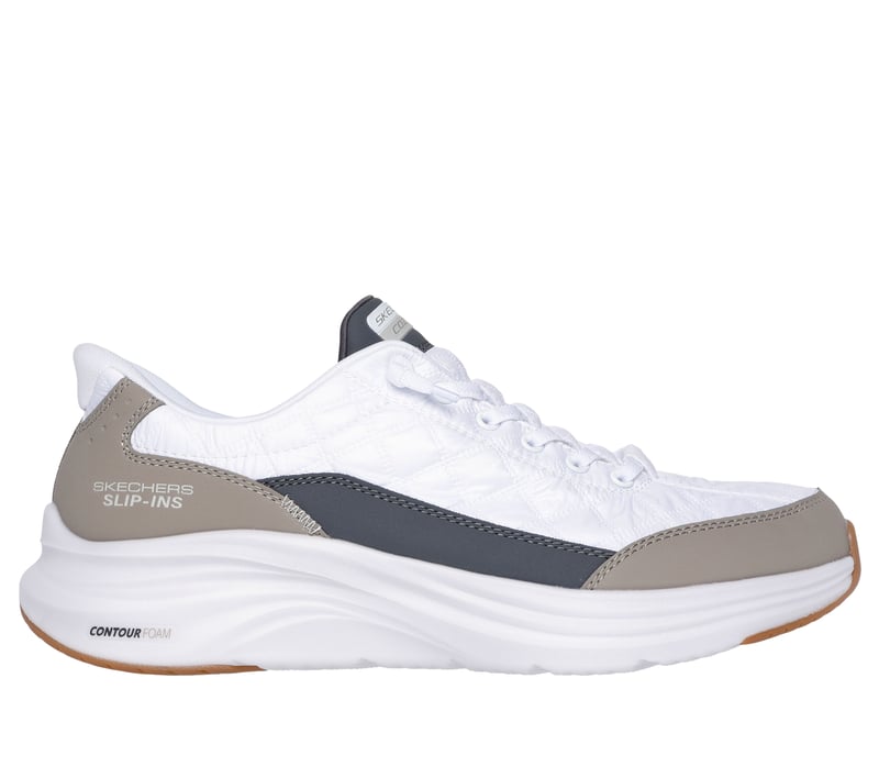 Skechers Slip-ins: Contour Foam - Cozy Fit, WEISS / GRAU, fullimage number 0