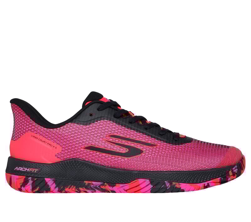 Skechers Viper Court Pro 2.0, BLACK / HOT PINK, fullimage number 0