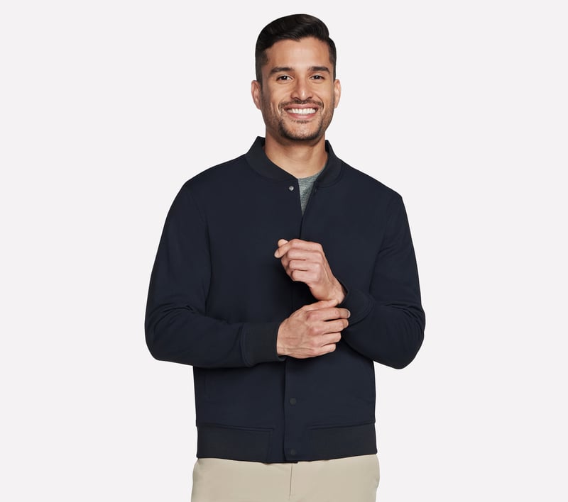 GO FLEX Bomber Jacket, SCHWARZ, fullimage number 0