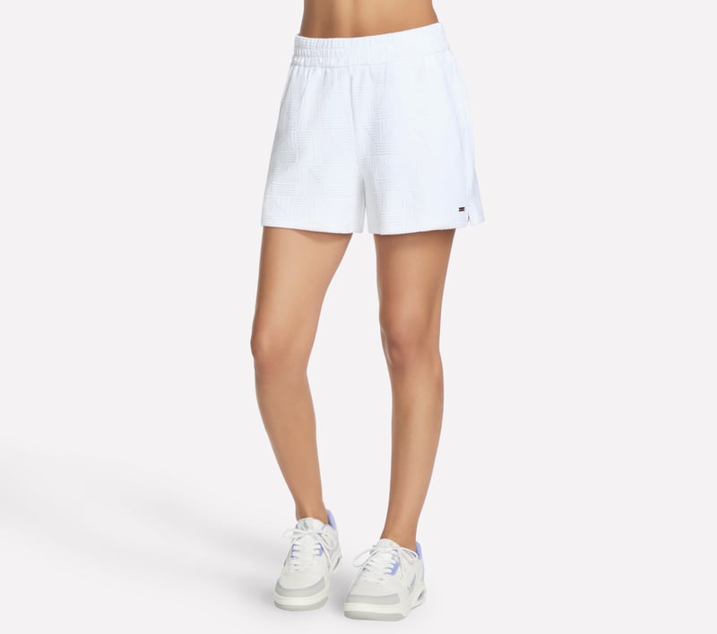 GO WALK Everywhere Diamond 4 Inch Short, WHITE, fullimage number 0