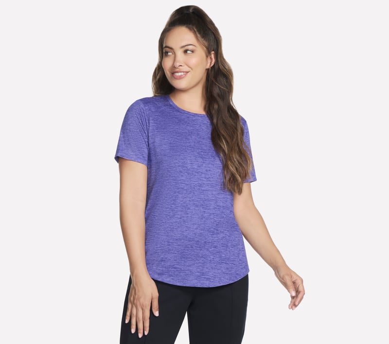 GO DRI SWIFT Tee, DARK PURPLE, fullimage number 0