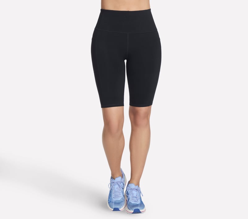 Skechers GO WALK HW 10 Inch Bike Short, BLACK, fullimage number 0