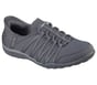 Skechers Slip-ins Relaxed Fit: Breathe-Easy - Roll-With-Me, CHARCOAL, full image number 3