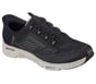 Skechers Slip-ins: Glide-Step Gratify - Pace, BLACK / GOLD, full image number 3