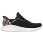 Skechers Slip-ins: BOBS Sport Squad Chaos - Seize The Hour, BLACK, full image number 0