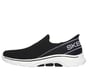 Skechers Slip-ins: GO WALK 7 - Mia, BLACK / WHITE, full image number 4