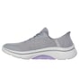 Skechers Slip-ins: GO WALK Arch Fit 2.0, GRAY / LAVENDER, full image number 4
