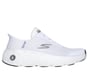 Skechers Slip-ins: Max Cushioning Hyper Craze, WHITE / BLACK, full image number 0