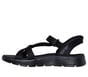 Skechers Slip-ins: GO WALK Flex Sandal - Illuminate, BLACK, full image number 5