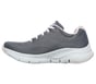 Skechers Arch Fit - Big Appeal, GRAY / PINK, full image number 5