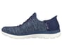 Skechers Slip-ins: Summits - Dazzling Haze, NAVY / ROXO, full image number 6