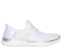 Skechers Slip-ins: Summits - Diamond Dream, WHITE / SILVER, full image number 0