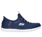 Skechers Slip-ins Waterproof: Summits - Best Choice, NAVY / CORAL, full image number 0