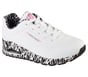 Skechers x JGoldcrown: Uno - Loving Love, WHITE / BLACK, full image number 4