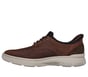 Skechers Slip-ins Mark Nason: Casual Glide Cell - Duncan, RED / BROWN, full image number 4