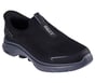 Skechers Slip-ins: GO WALK 7 - Easy On Evolution, BLACK / CHARCOAL, full image number 3