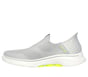 Skechers Slip-ins: GO WALK 7 - Easy On 2, GRAY / YELLOW, full image number 5