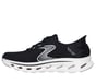 Skechers Slip-ins: GO WALK Glide-Step 2.0 - Zander, BLACK / WHITE, full image number 5