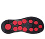 Skechers Slip-ins: GO WALK 7 Sandal - Ken, ZWART / ROOD, full image number 2