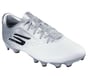 Skechers Razor 1.5 Academy FG, BLANC/ARGENT, full image number 3