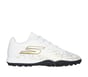 Skechers SKX_ 1.5 Jr Td TF, WHITE / BLACK / GOLD, full image number 0